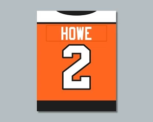compare to MARK HOWE Philadelphia Flyers Photo Picture / 8x10 11x14 16x20 JZ - Picture 1 of 12
