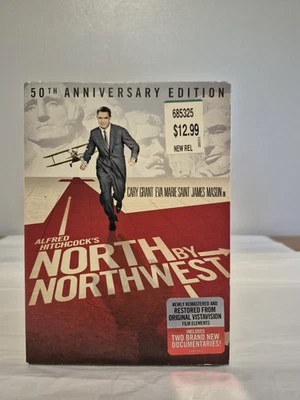 North By Northwest (1959, 2 диска 50-летие издание DVD) совершенно новый! - Изображение 1 из 4
