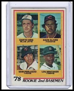 1978 Topps #704 (Garth Iorg / Dave Oliver / Sam Perlozzo / Lou Whitaker) - Picture 1 of 2