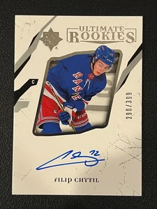 Filip Chytil 2017-18 Upper Deck Ultimate Collection Rookies Auto /399 Rangers - Picture 1 of 2