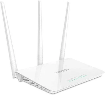 Tenda F3 300Mbps Wireless Router, with 3 Fixed Antenna, 3Lan, 1Wan Port - Image 1 of 2