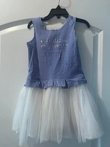 BARELY USED Interdit De Me Gronder Party / Summer Dress for girls Size 4 Cotton - Picture 1 of 3