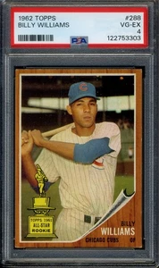 1962 Topps #288 Billy Williams PSA 4 VG-EX *Chicago Cubs* - Picture 1 of 2