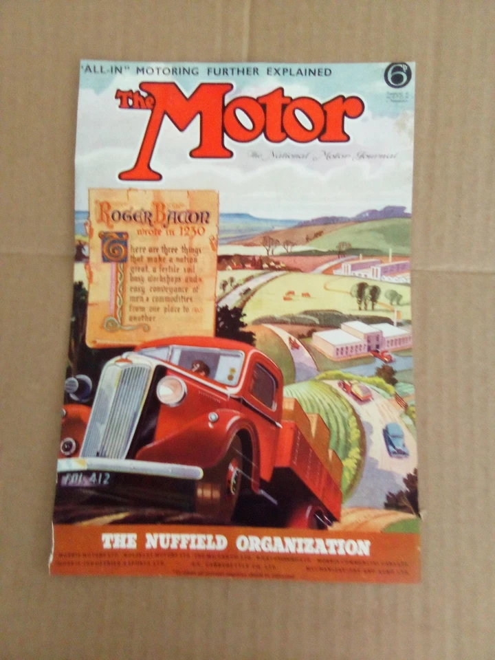 ADVERTISEMENT - Rare Nuffield Organisation (MG / Riley Etc) Magazine Car Advert - Image 1 of 1