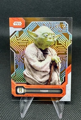 2024 Topps Star Wars High Tek Imperial Pattern Orange  /25 A New Hope - Image 1 of 2