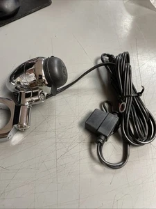 motorcycle 12 volt power outlet Chrome W Bracket TS1 - Bild 1 von 6