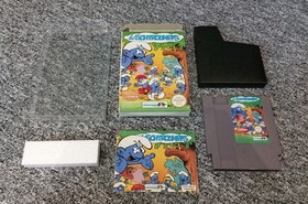 NINTENDO NES, Les Schtroumpfs, FRA, complet TBE