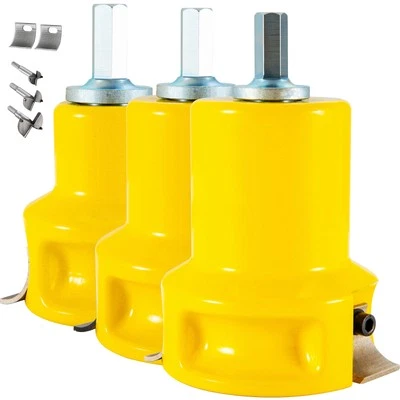 Kit de muebles de tronco cortador de espiga de 1" y 1,5" y 2" con hoja curva para el hogar hágalo usted mismo Foto 1 de 4