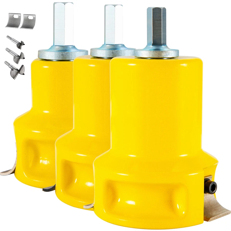 Tenon Cutter Log Furniture Kit 1" & 1.5"& 2" w/ Curved Blade for Home DIY - Image 1 of 4