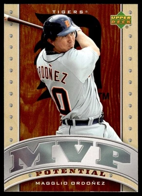 2007 Upper Deck MVP Potential Magglio Ordonez #MVP20 Detroit Tigers - Image 1 of 2