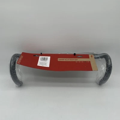 Specialized Expert Alloy Shallow Bend Handlebars Black/Charcoal  31.8mm 42cm - Image 1 of 4