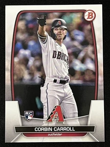 2023 Bowman #73 Corbin Carroll Rookie Card Arizona Diamondbacks - Picture 1 of 2