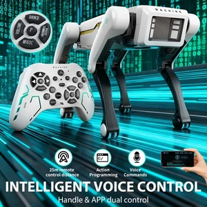 Smart Robot Dog Interactive Pet with Voice Control,Compatible with iOS/Android - Foto 1 di 15