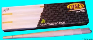 PAPER CONES King Size 109mm, 50-300 St. konische Hülsen mit Tipper zum befüllen 