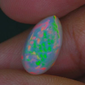 6.87 CT Blazing Cute ! Honey Comb Pattern 100% Natural Welo Opal From Ethiopia - Picture 1 of 6