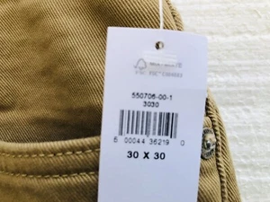 Old Navy Mens Jeans Beige Size 30x30  Denim Straight 100% Cotton - Picture 1 of 7