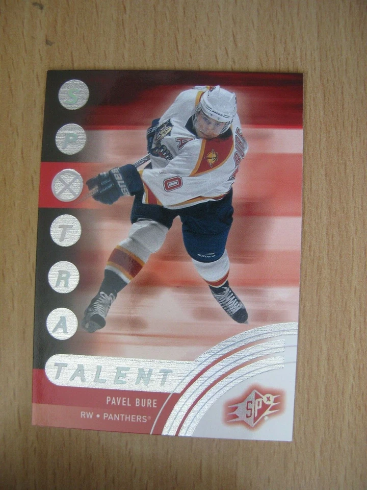 2001-02 SPx SPXTRA Talent insert Pavel Bure #86 Florida Panthers - Image 1 of 1