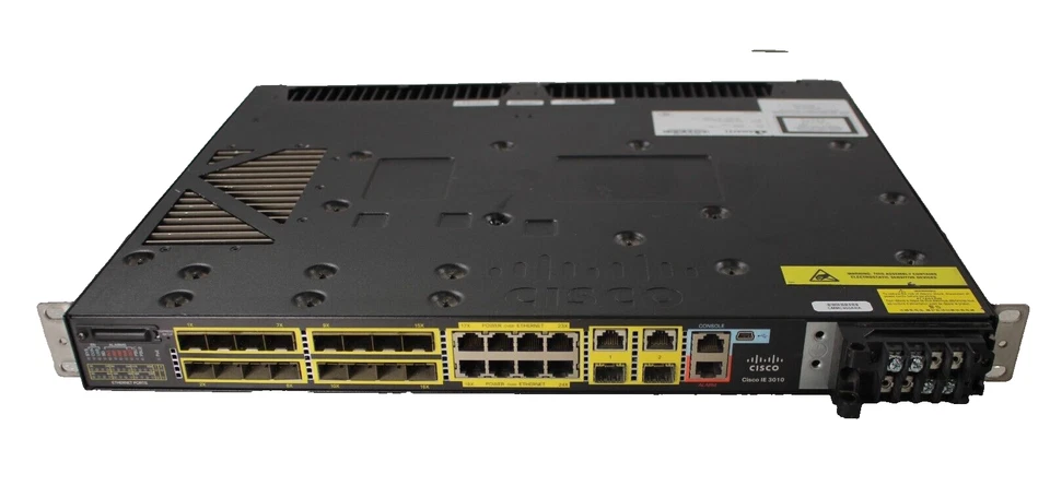 Cisco IE 3010 8-Port PoE IE-3010-16S-8PC Industrial Ethernet Switch AC/DC - Image 1 of 4