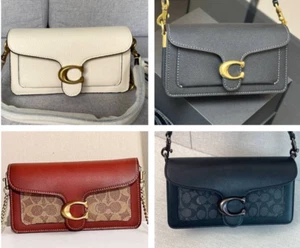 COACH CM546 Tabby 2way Shoulder Bag 20 Leather 4 Colors Outlet Products - Picture 1 of 39