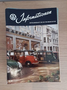 VW Informationen - Mitteilungsblatt der Volkswagen Organisation Nr. 30 Jahr 1957 - Bild 1 von 8