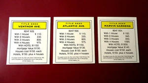 Monopoly 1998 DELUXE Edition Board Game PARTS - Replacement PIECES Used Hasbro - Picture 1 of 39