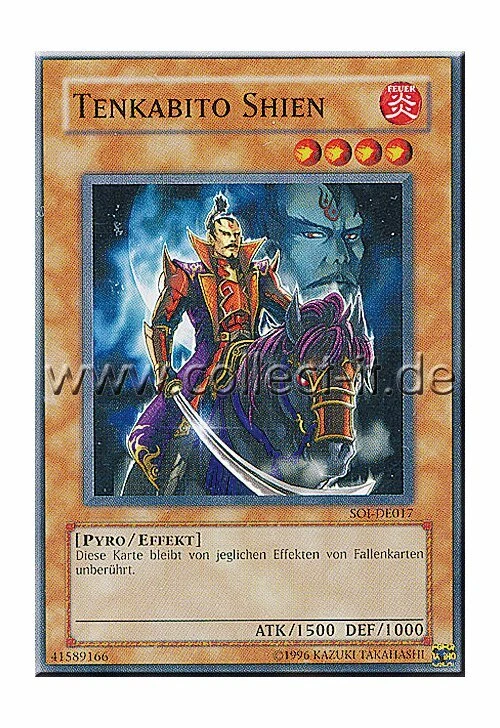 Yugioh SOI-DE017 Tenkabito Shien - unlimitiert - Bild 1 von 1