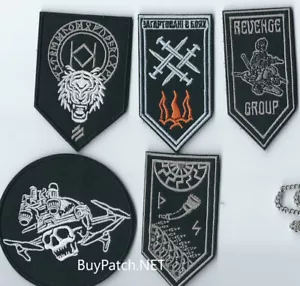 Set 5 Parches Ejército Ucraniano 3 Insignia Brigada de Asalto Separada Guerra de Ucrania - Imagen 1 de 1