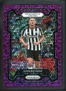2023-24 SVEN BOTMAN 03/25 PANINI PRIZM PREMIER LEAGUE DISCO PURPLE - Picture 1 of 2