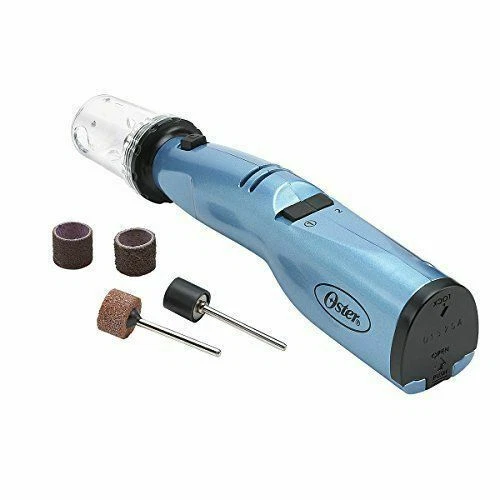Oster 078129-600-000 Gentle Paws Premium Nail Grinder for Dogs and Cats