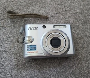 Vivitar Vivicam 5355 5.0MP Compact Digital Camera Silver *faulty not working * - Picture 1 of 3