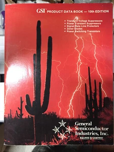 Data Book = General Semiconductor Industries (GSI) 10th Edition 1994 = - Picture 1 of 2