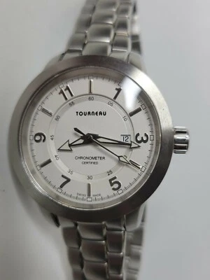 Tourneau Ladies Sport Quartz Watch Swiss Chronometer 36mm 53548-3B Women's - Image 1 of 4