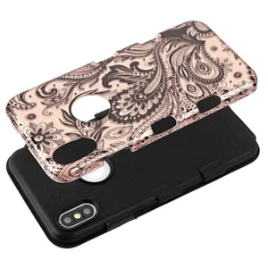 TUFF Phoenix Flower Hybrid Protector Cover for Google Pixel 3a Gifting Neutral - Picture 1 of 4