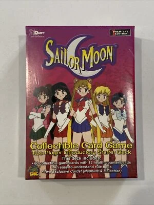 Sailor Moon CCG First Premiere Edition Starter Deck TCG 2000 Dart New! - Image 1 of 2