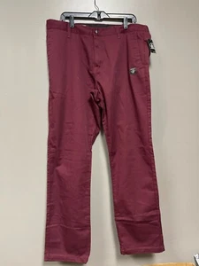 Pantaloni Volcom Casual Skater Chino Marrone/Rosso - Taglia 38 - Foto 1 di 2