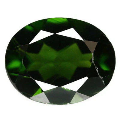 SHOLA Echt 1,83 Ct Natürlicher Chrom Diopsid aus Russland - Bild 1 von 2