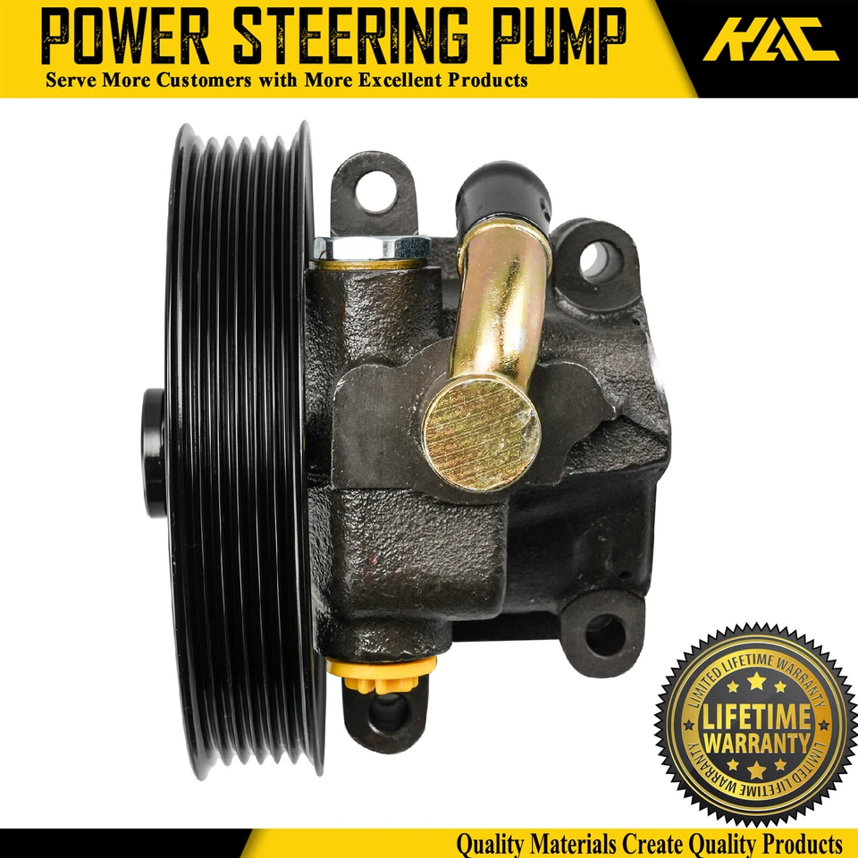 Power Steering Pump For 2007-2009 Ford Expedition 2007-2009 Lincoln Navigator - Image 1 of 4
