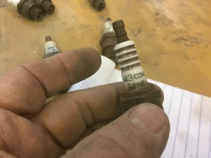 antique vintage ac 43 com spark plug - Picture 1 of 2