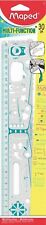 Maped 30cm Geo Notes Ruler - Blue