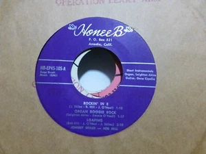 ROCKABILLY EP JOHNNY SKILES & BOB HILL ROCKIN IN B / ODD BALL /DREAMER / BOOGIE - Picture 1 of 2