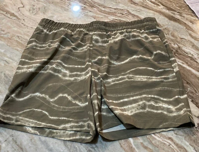 "BAÑADOR BANANA REPUBLIC PARA HOMBRE TALLA XLARGE XL 6,5"" VERDE ENTREPIERNA Híbrido" Foto 1 de 4