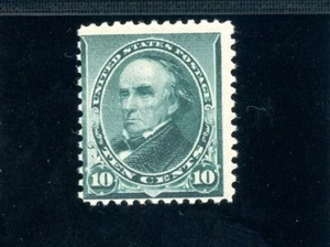 USAstamps Unused FVF US 1890 Issue Webster Scott 226 OG MVLH - Picture 1 of 2
