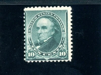 USAstamps Unused FVF US 1890 Issue Webster Scott 226 OG MVLH - Image 1 of 2