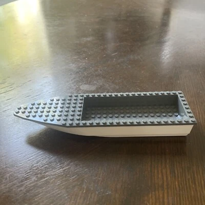 LEGO City 4642/60147/60168: Fishing Boat Hull ONLY | Sold As Is Free Shipping!!! - Image 1 of 4