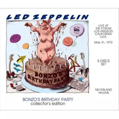 LED ZEPPELIN / BONZO'S BIRTHDAY PARTY collector's edition 5CD Shipping Free NEW - Image 1 of 2