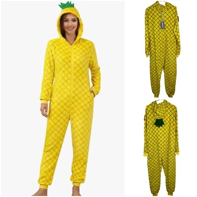 Funziez! Mono Pijama Slim Piña Unisex Adulto Una Pieza Talla Pequeña ¡NUEVO! Foto 1 de 4