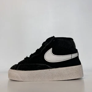 Nike Blazer Mid '77 Suede TD Black White DD1851-005 Toddler Shoes Kids US Sz 4C - Picture 1 of 13