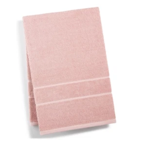 Mainstream International Inc. Sonata Texture Cotton 30" x 52" Bath Towel - Rose - Picture 1 of 2