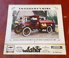 Vintage 1987 GM Collector's Series Calendar Bob Fisher Auto Wall Calendar
