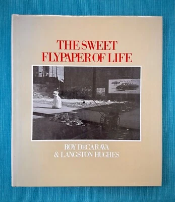 THE SWEET FLYPAPER OF LIFE / Roy DeCarava & Langston Hughes - Signed HC/DJ - Image 1 of 3